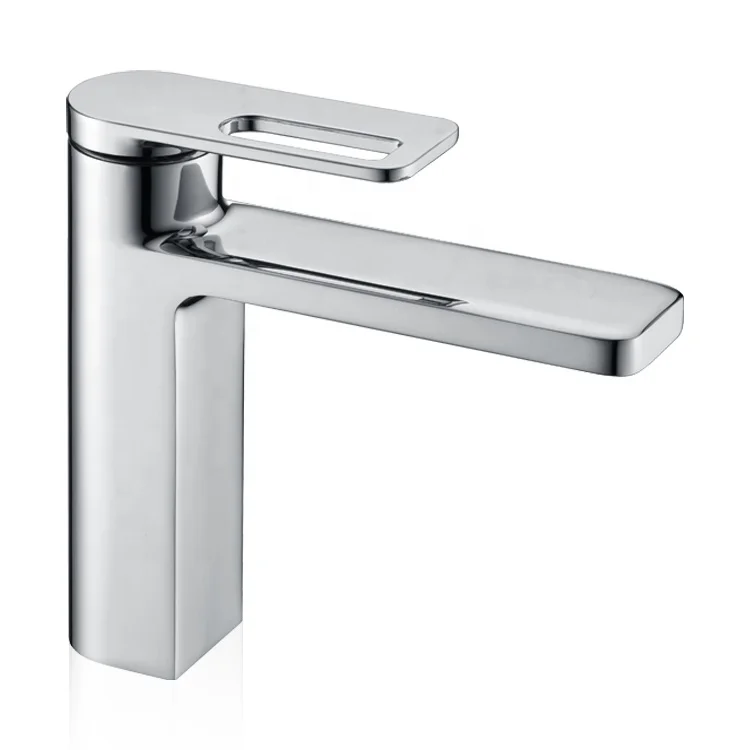 

Смеситель для ванной комнаты, смеситель для раковины, металлический смеситель для раковины с одним отверстием, одна ручка, твердая латунь, современный короткий смеситель для горячей и холодной воды