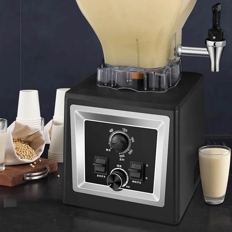 Fabricante do leite de soja do poder superior, misturador 2200W comercial, grande capacidade, 10L