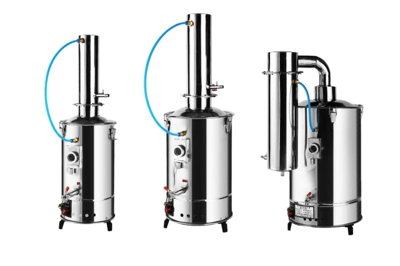

Дистиллятор для воды из нержавеющей стали 3л 5л, электрическая машина для производства дистиллированной воды с автоматическим отключением для лабораторного домашнего использования