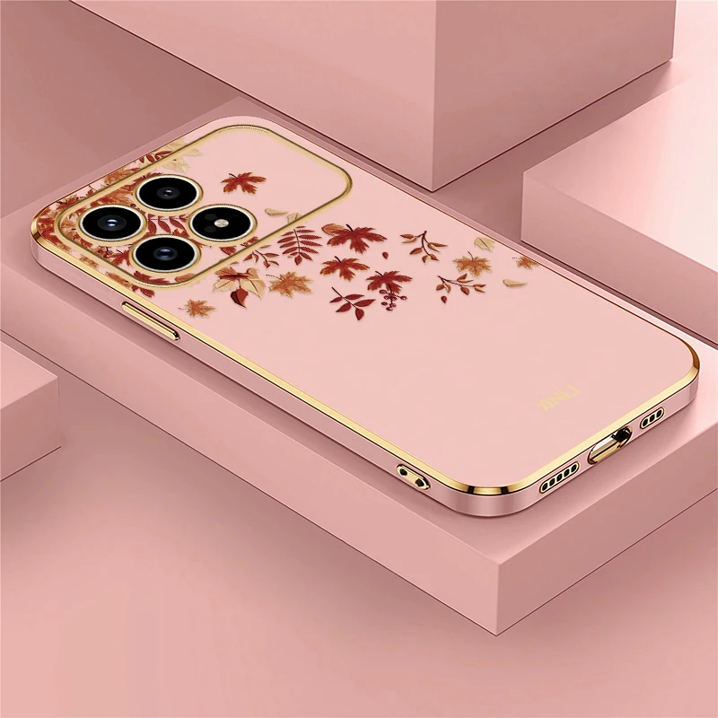 الخريف يترك نمط جراب هاتف ل Xiaomi Redmi K90 برو ماكس K90 K 90 للصدمات تصفيح لينة سيليكون غطاء حماية من البولي يوريثان #1