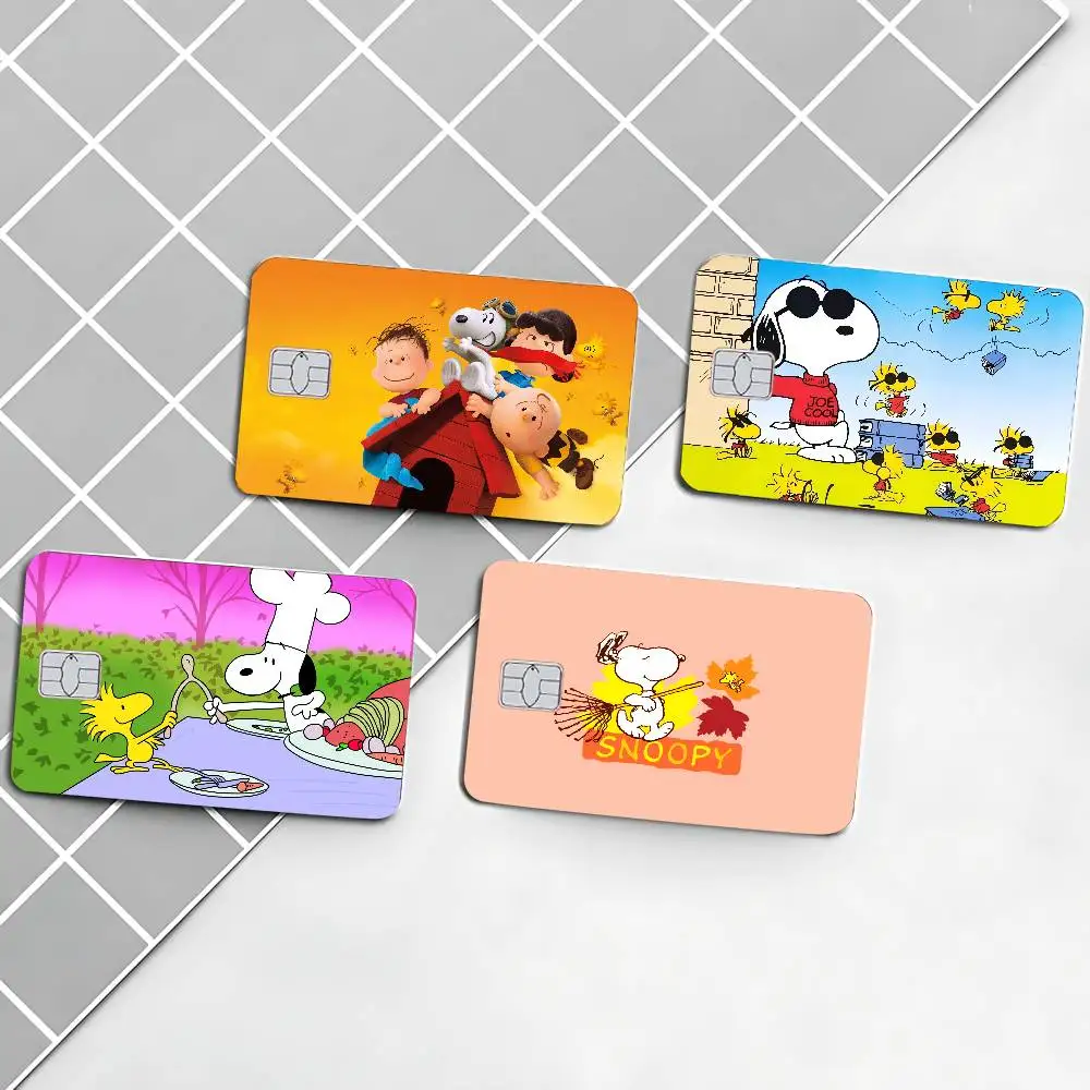Cartoon S-Snoopy Anime Spend or Save Funny Shell On Off Ultra Thin No Fade Sticker Skin Cover Film