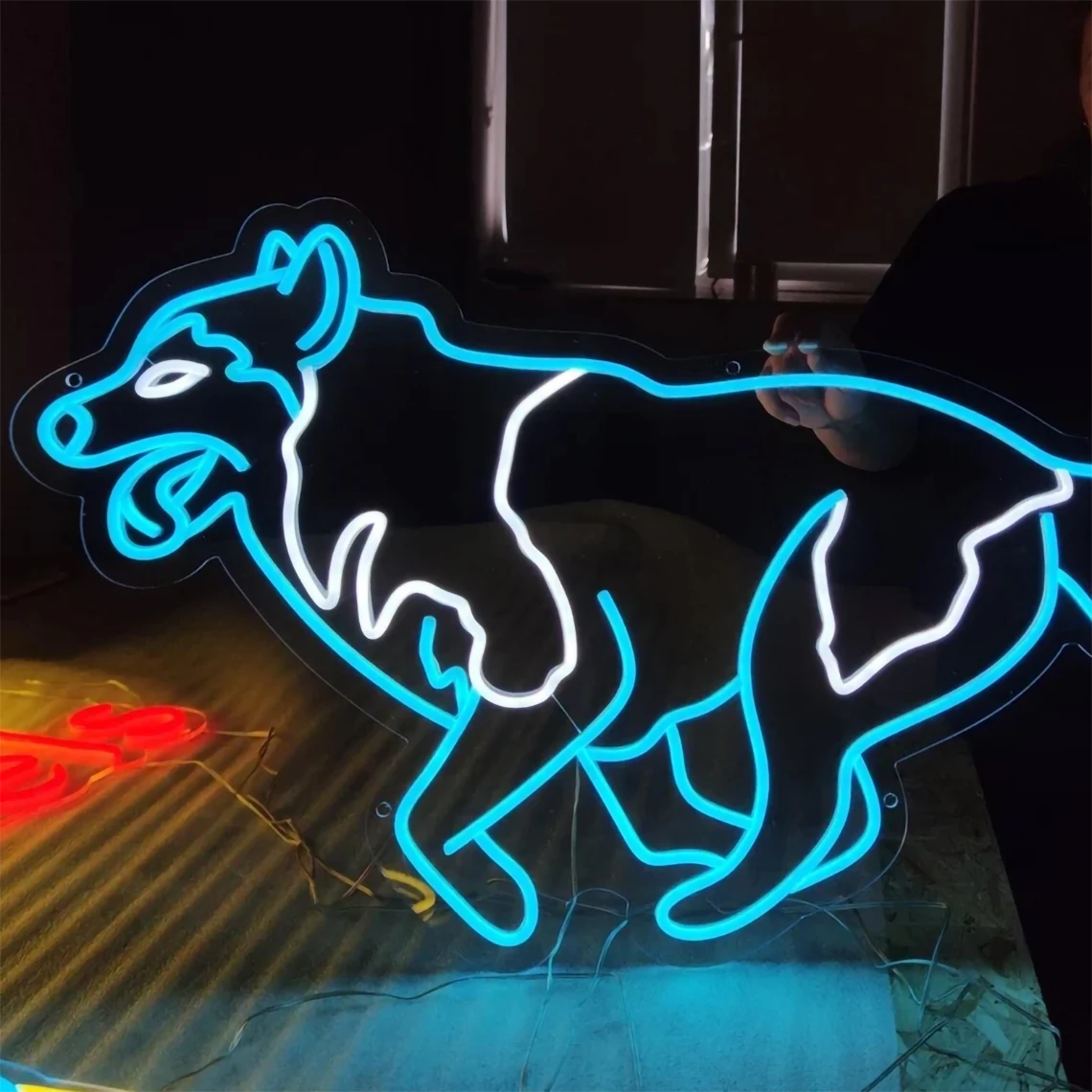 

Dog Neon Sign Pet Shop Art Decor Bedroom Bar Club Wall Decor Gift for Pet Lover