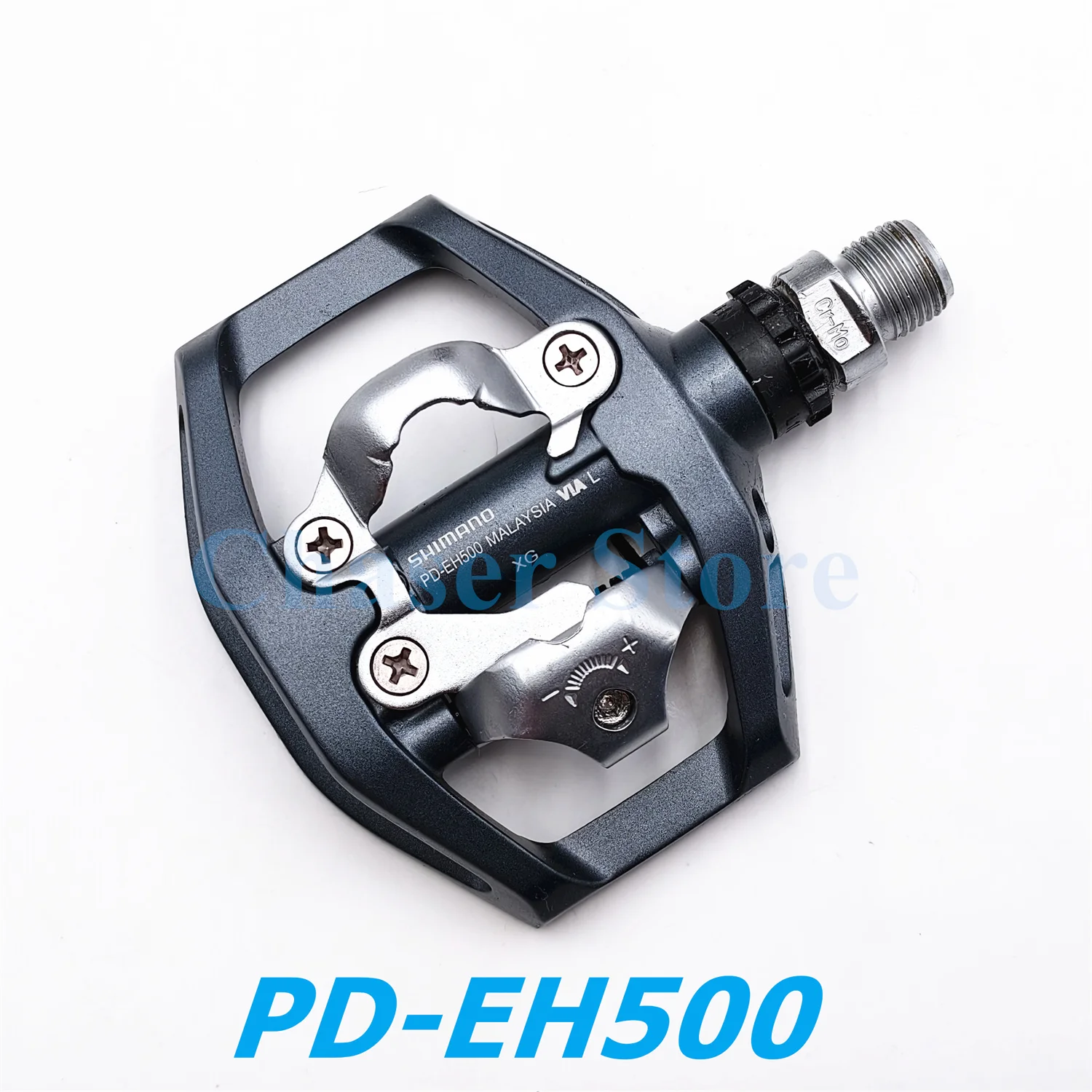 SHIMANO PD EH500 Dual-Sided Platform / Clipless SPD Pedals with Cleat SM-SH56 Original PD-EH500