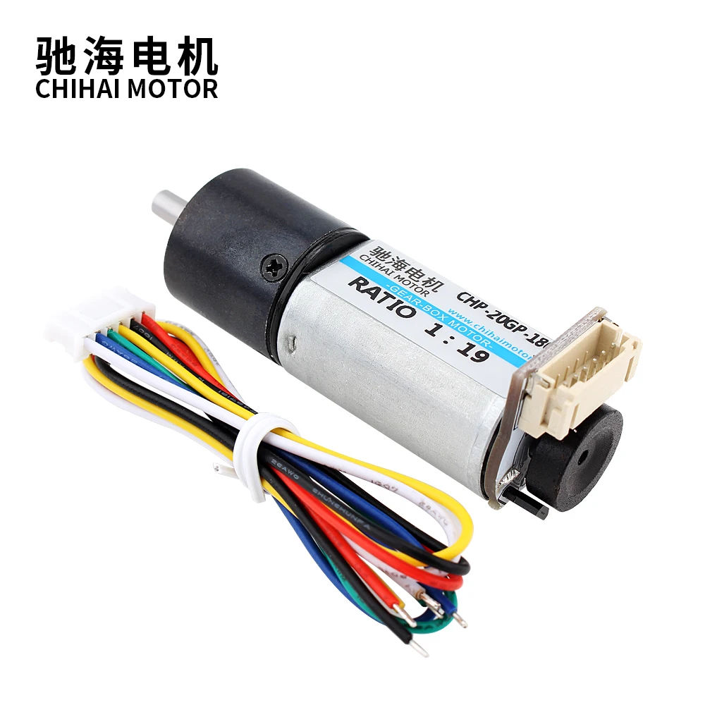 ChiHai Motor CHP-20GP-180ABHL Carbon Brush Precision High Torque Mini 20mm Electric Coding Motor For Robot