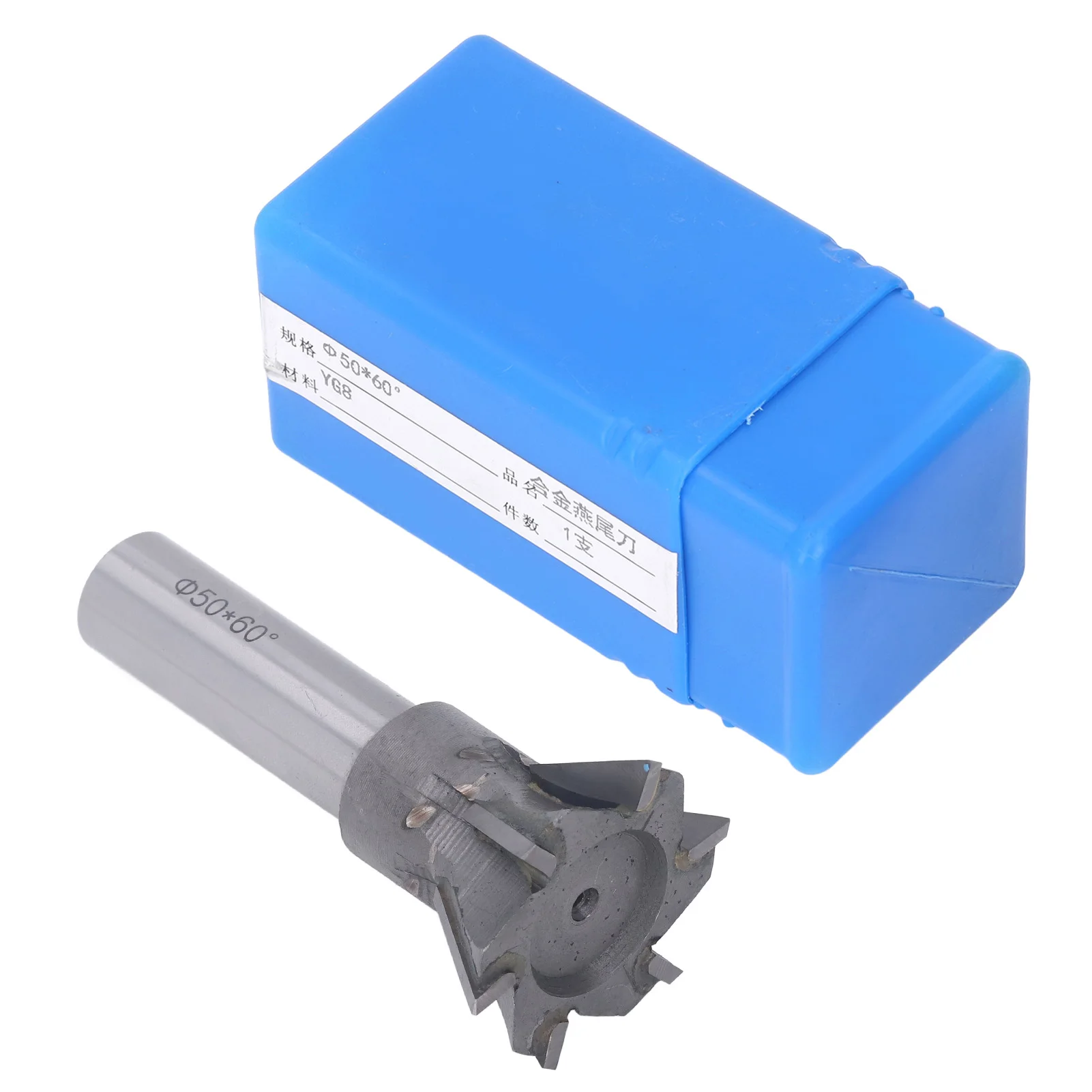 

Dovetail Cutter Cutting Tool Dovetail Cutter Quenching Cemented Carbide 6 Blades Straight Shank Milling Tool for Stainless Steel