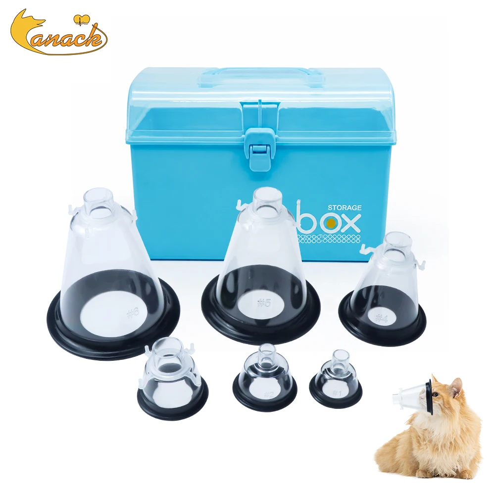 Animal Animal Anesthesia Mask Medical Grade PVC Transparent Dome With Silicone Protective Film Fixing Ring For Pet Veterinary Equipment - Aliexpress Deal