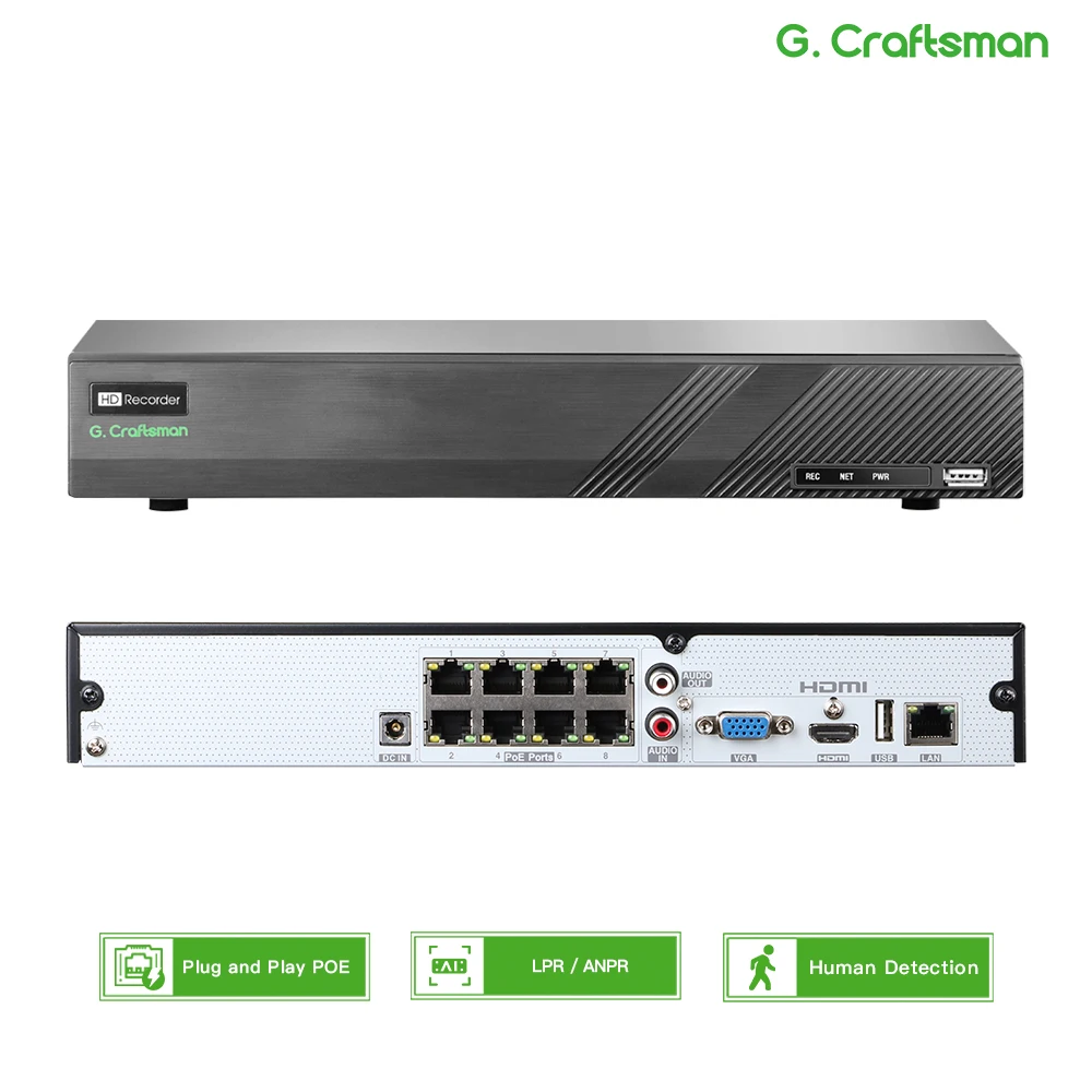 Gcraftsman 4K 8MP 8… - image