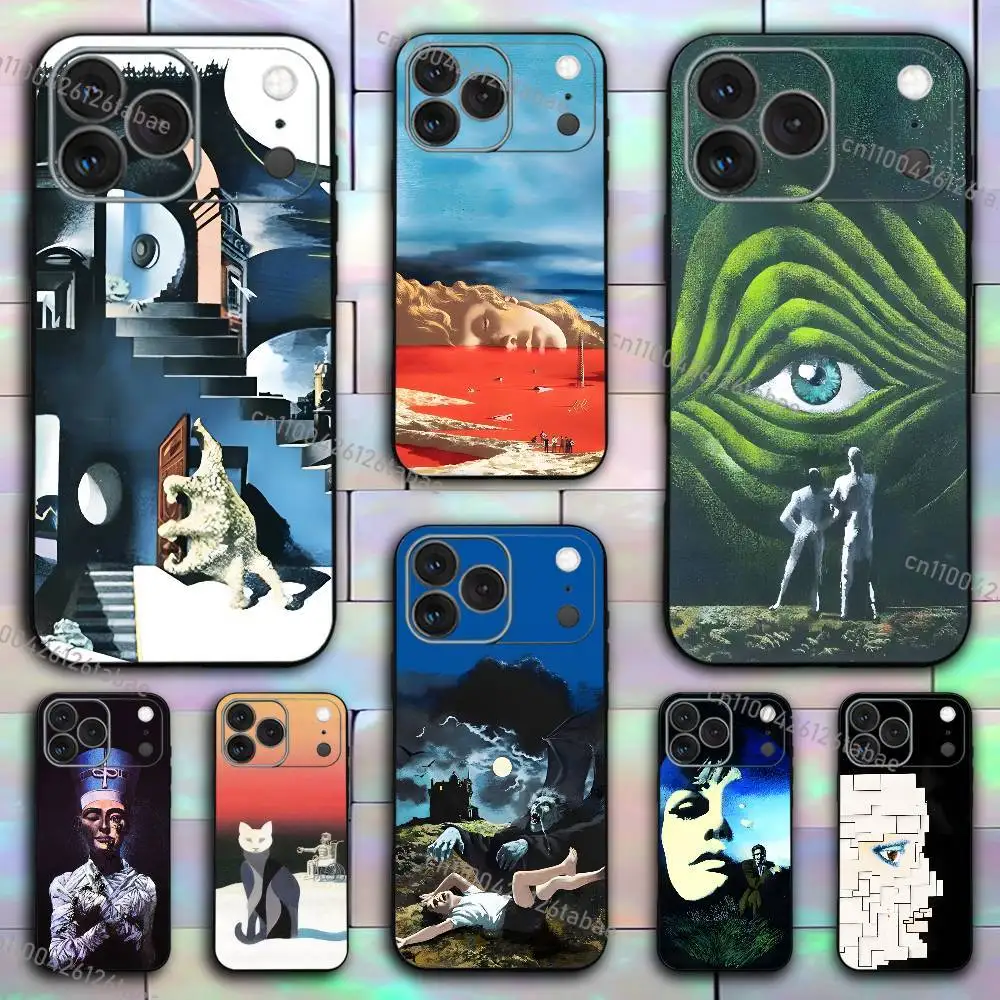 

Karel Thole Phone Case For iPhone 17,16,15,14,13,12,11,X,XR,XS,Plus,Mini,Pro,Max Soft black Shockproof Cover