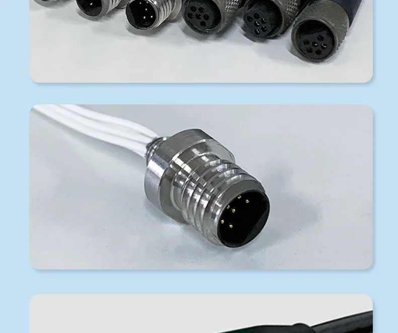Ultra-miniature Watertight Connectors Signal Connectors Deep-sea Waterproof Connectors Male and Female Connectors Cable Connect