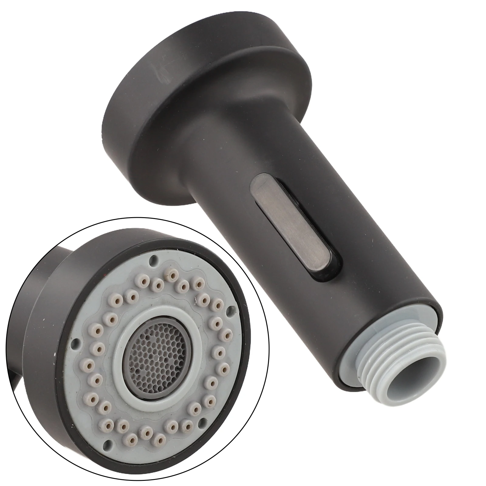 Sink Faucet Tap Home Shower Head Sink Faucet Tap Spare Spray ABS Black Fixtures For Kitchen G1 / 2 Plastic Nozzle