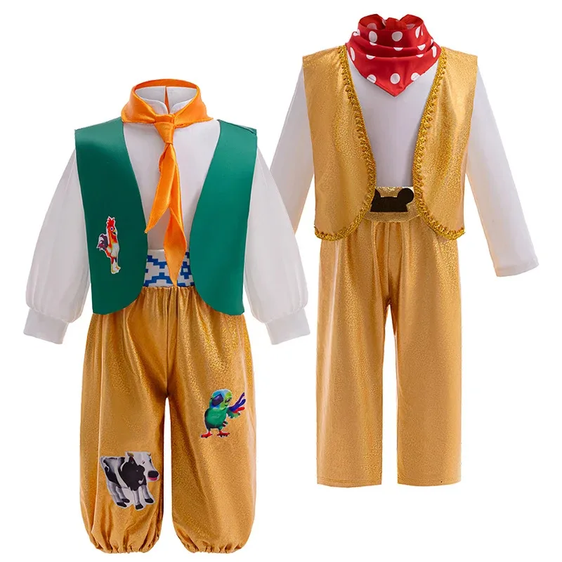 

New Cartoon Movies Festival Baby Boys Girls Cartoon Party Clothing Toddler Clothes Carnival Kids Role Play Performance Costumes