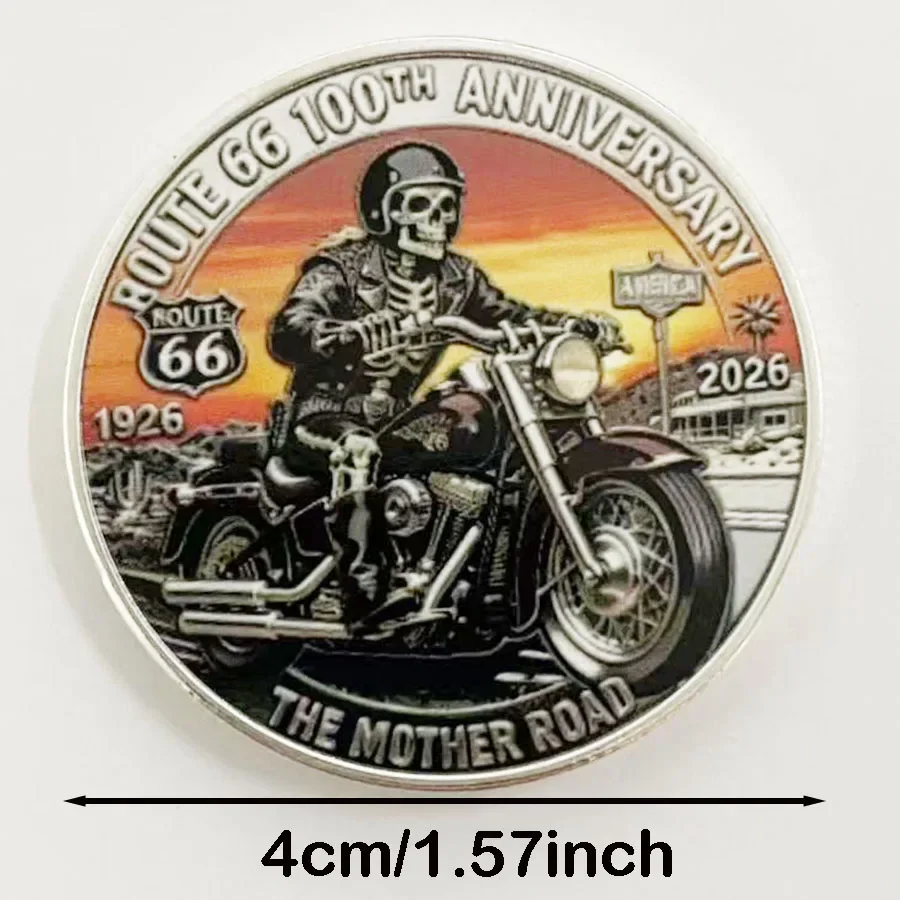 Route 66 Souvenir Coin Collection 100 years of Freedom Commemorative Coin