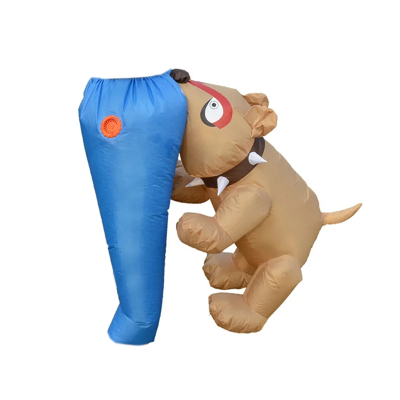 Little Dog Bite Pants Inflatable Costume Suit Adult Men Women Dance Birthday Parties Halloween Cosplay Costume