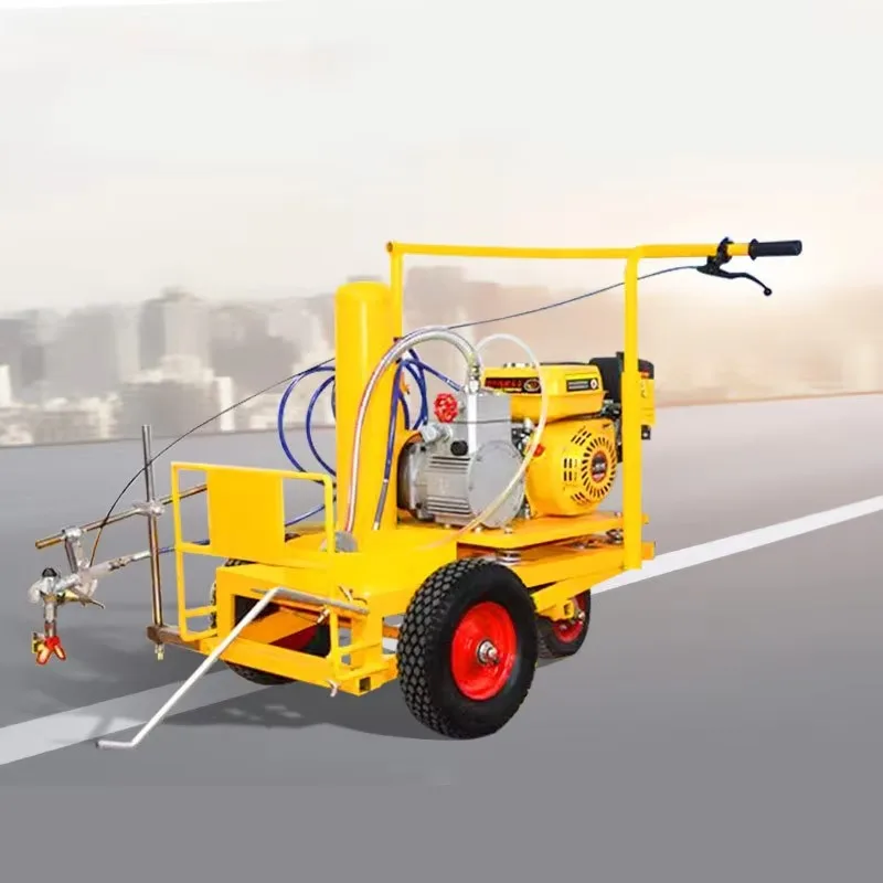 Price Operated Convenient Floor Line Painting Automatic Thermoplastic Road Marking Machine on Sale