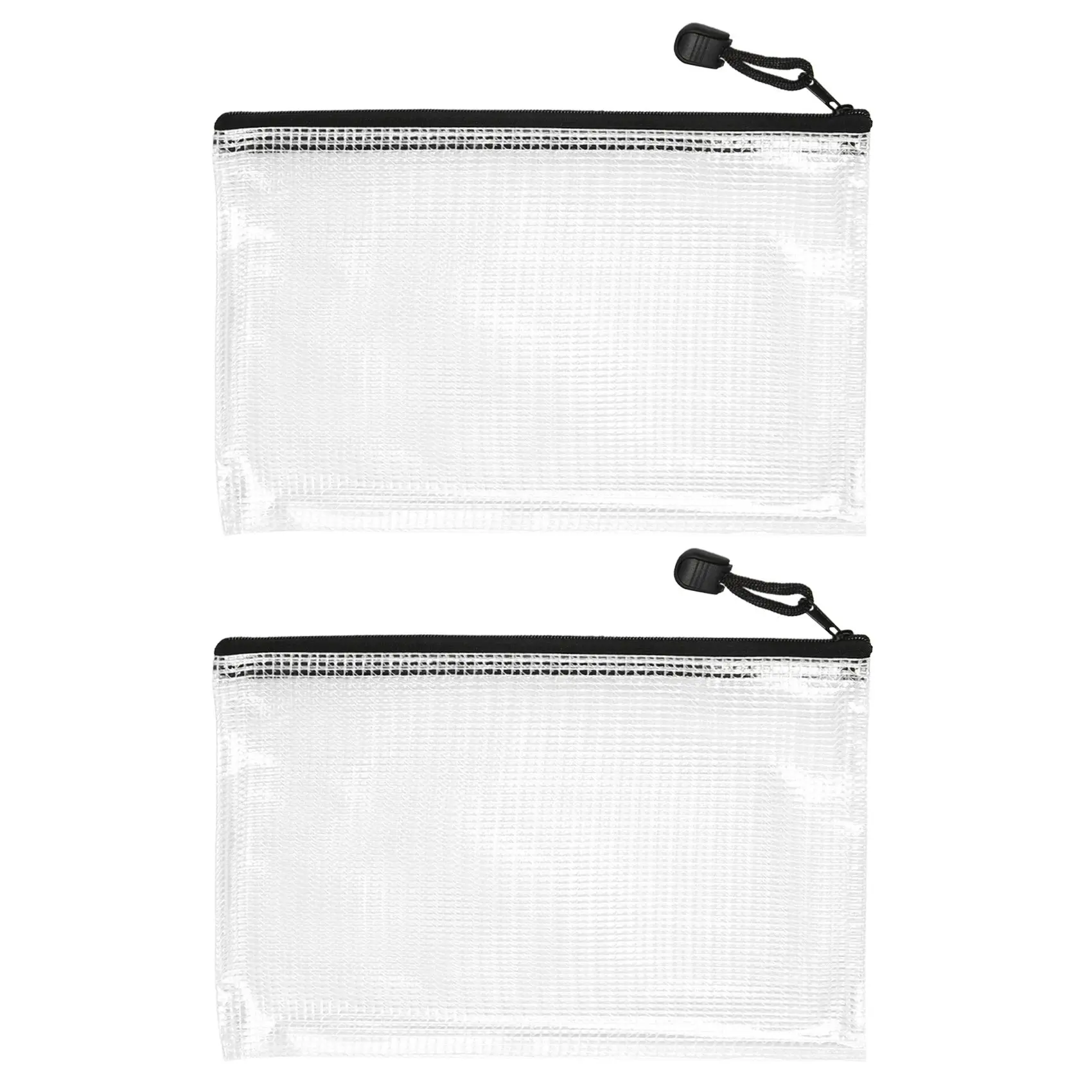 

18 Pack A5 Mesh Zipper Pouch,Zipper File Bags, Storage Bags for School Office Supplies and Travel