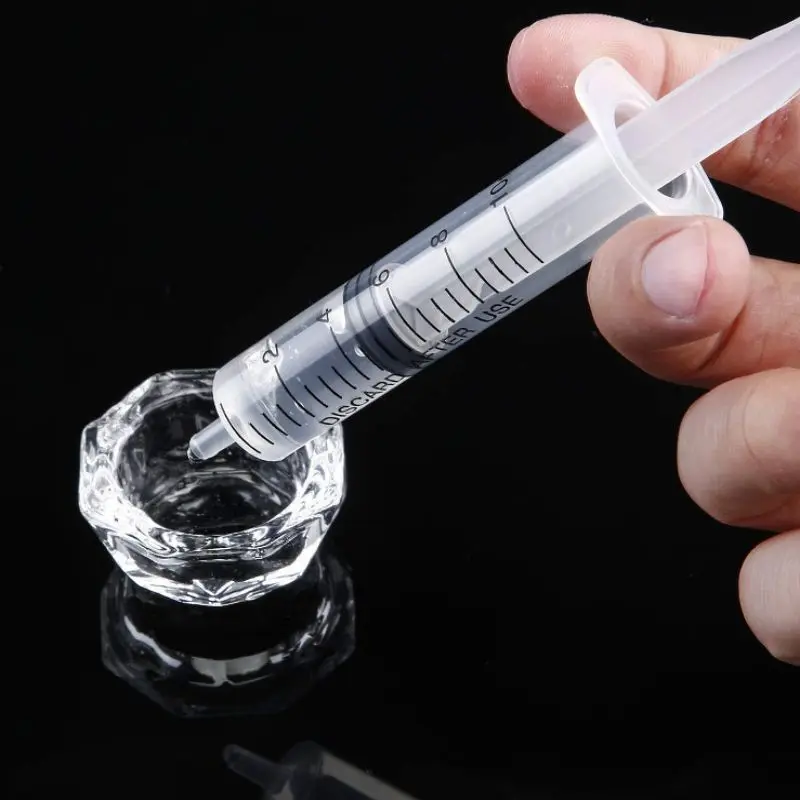 Wholesale There is No Needle!  5-100Pcs Reusable 10ML Plastic Syringe Nutritional Health Measuring Tool, Sampling Syringe