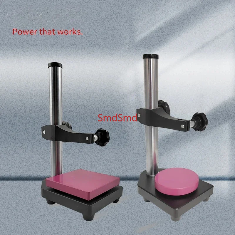 High Precision Ceramic Base Dial Indicator Stand, Height Gauge Stand with Adjustable Height, Precision Comparator for Dial Gauge