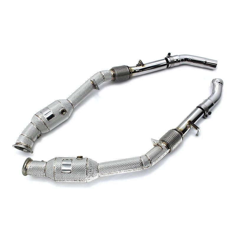 Boska Downpipe For Mercedes-Benz ML320/ML350/ML400 3.0T 2012-2016 High flow catted downpipe Exhaust Downpipe Exhaust Pipe