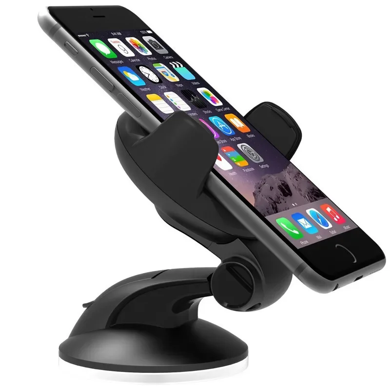 360 Degrees Rotation Auto Car Universal Phone Holder Dashboard Suction Mount Windscreen Stand Mobile Phone Bracket Car Holder