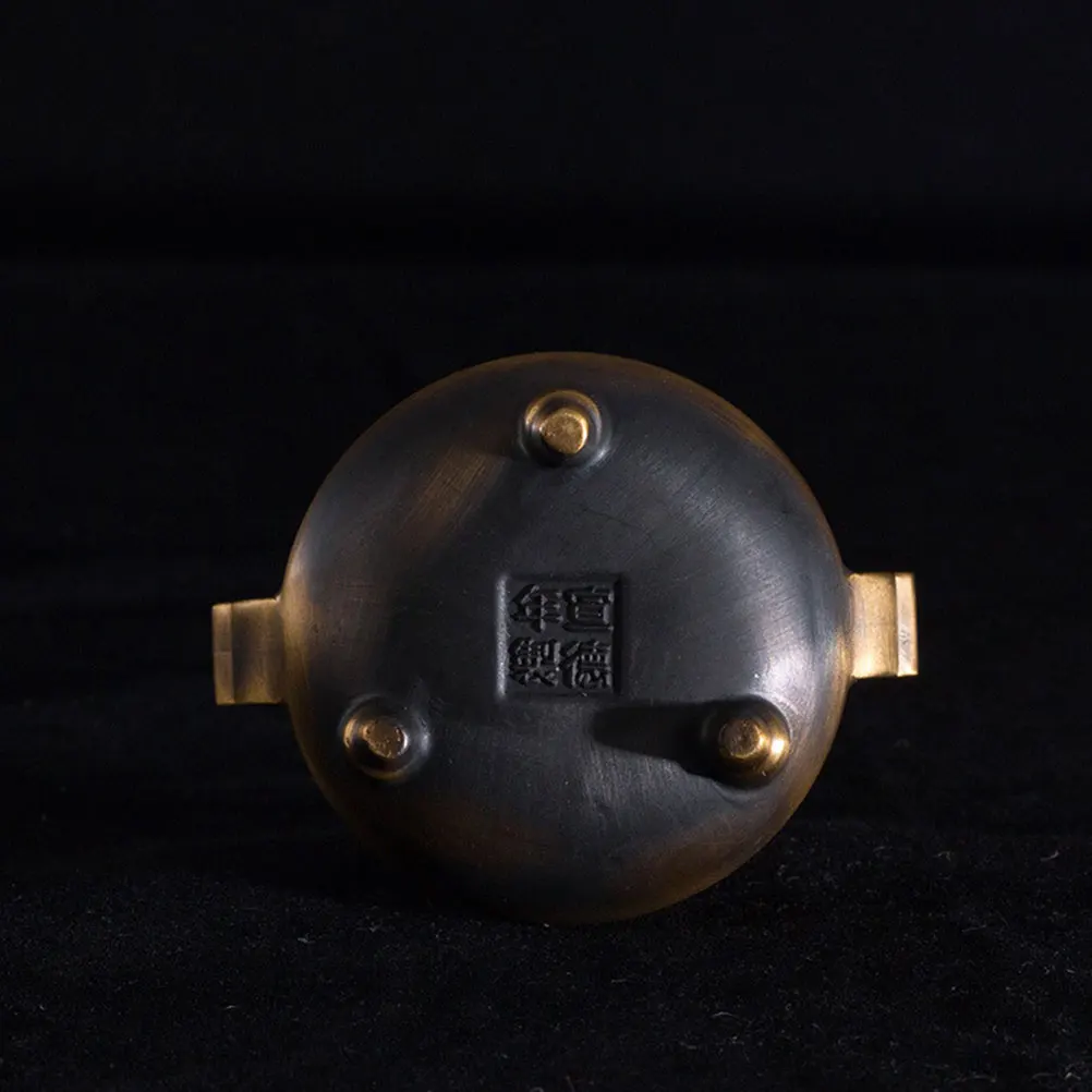 

Pure Copper Incense Burner Traditional Chinese Culture Aromatherapy Furnace Home Decor Censer Plate