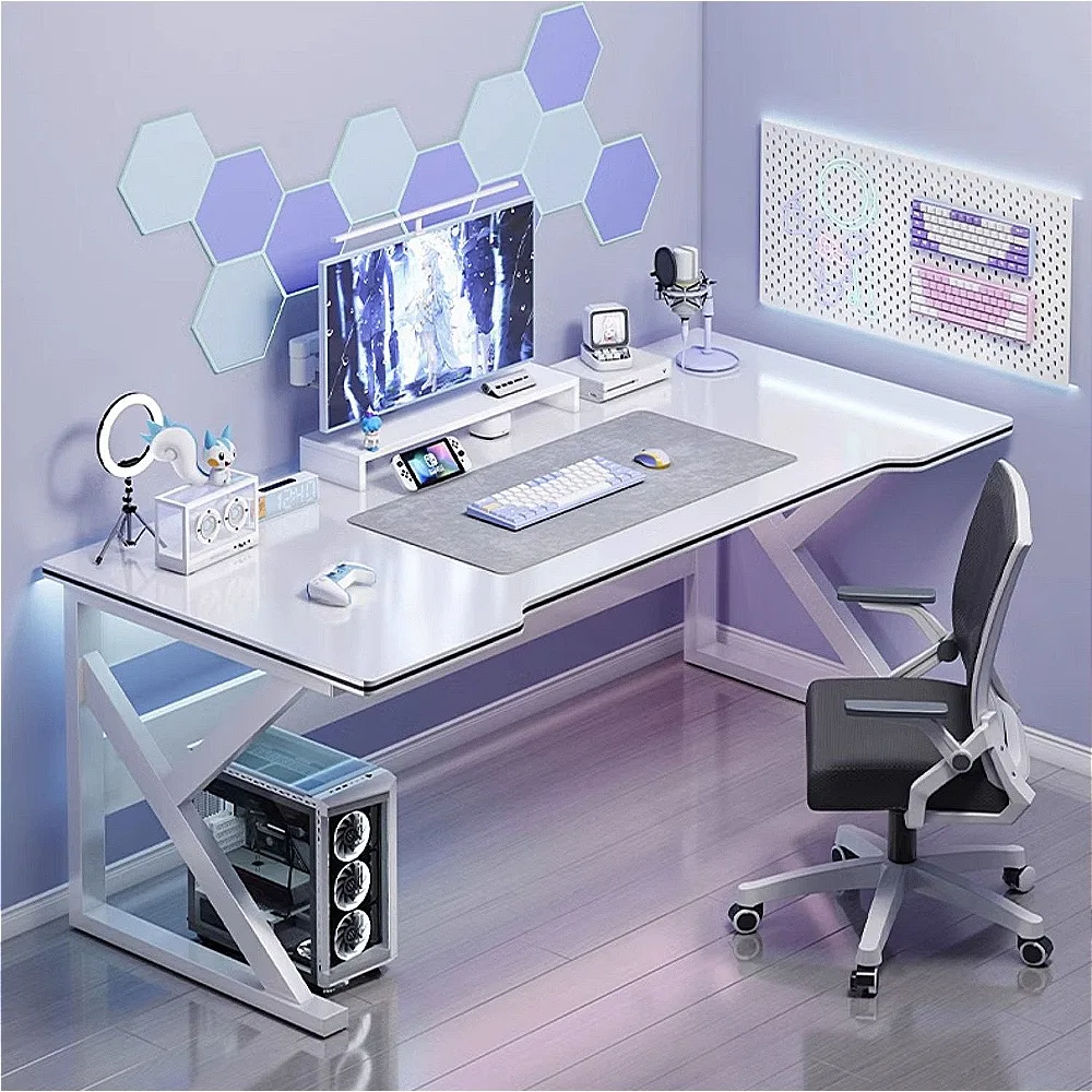 Computer Desk Bedroom Simple Modern Office Simple White Gaming Desk Reading Room Sedentary Study Table Escritorio Home Furniture