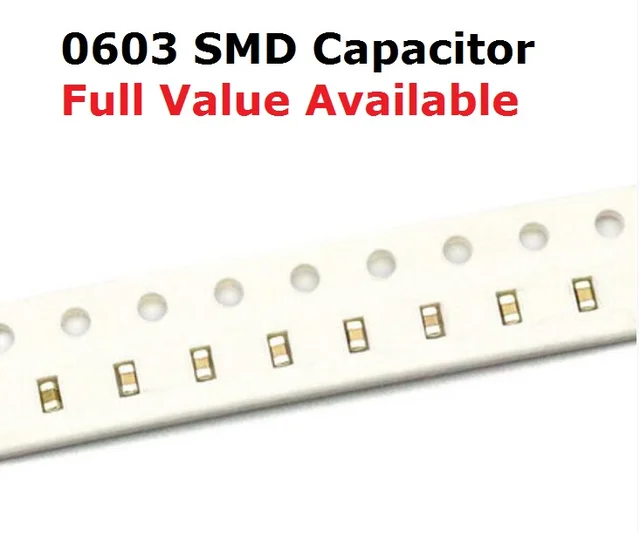200PC 0603 22PF 33PF 47PF 100PF 220PF 330PF 470PF 1000PF 2200PF Kondensator SMD 50V 1/2.2NF 102/222 00/220/470/1000/2200P X7R PF