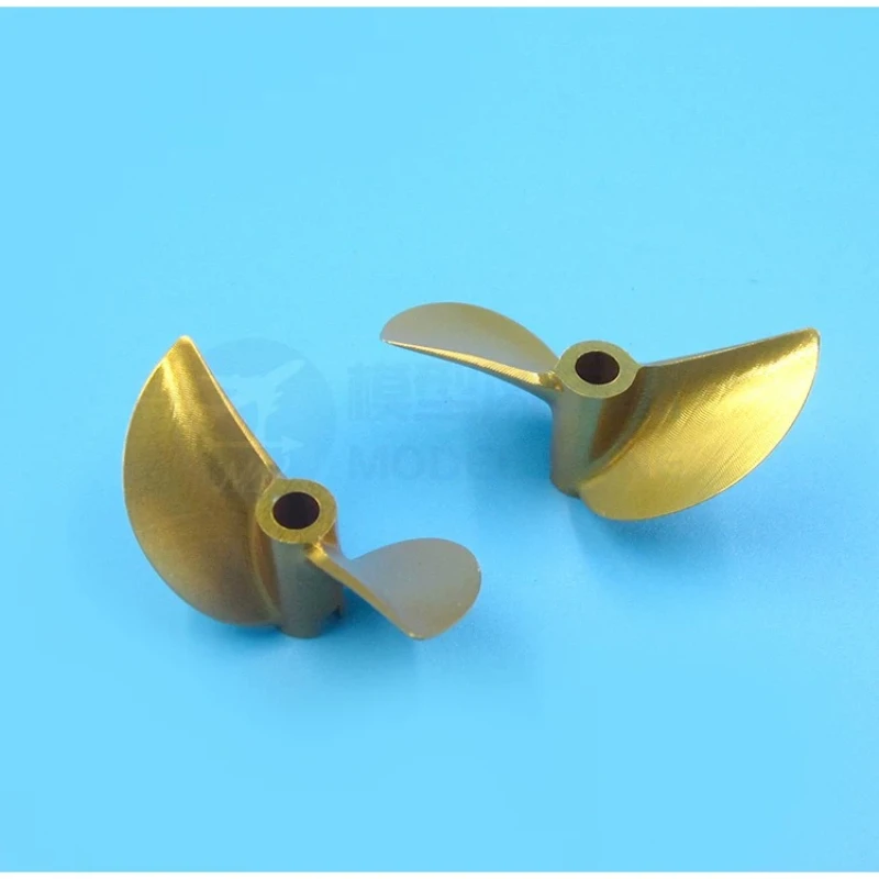 1Pair Pitch 1.6 Hole 4mm/4.76mm High Speed 2-Blade Paddle Outer Dia 38/40/41/42/43/44/45/46mm CNC Propeller for RC Electric Boat