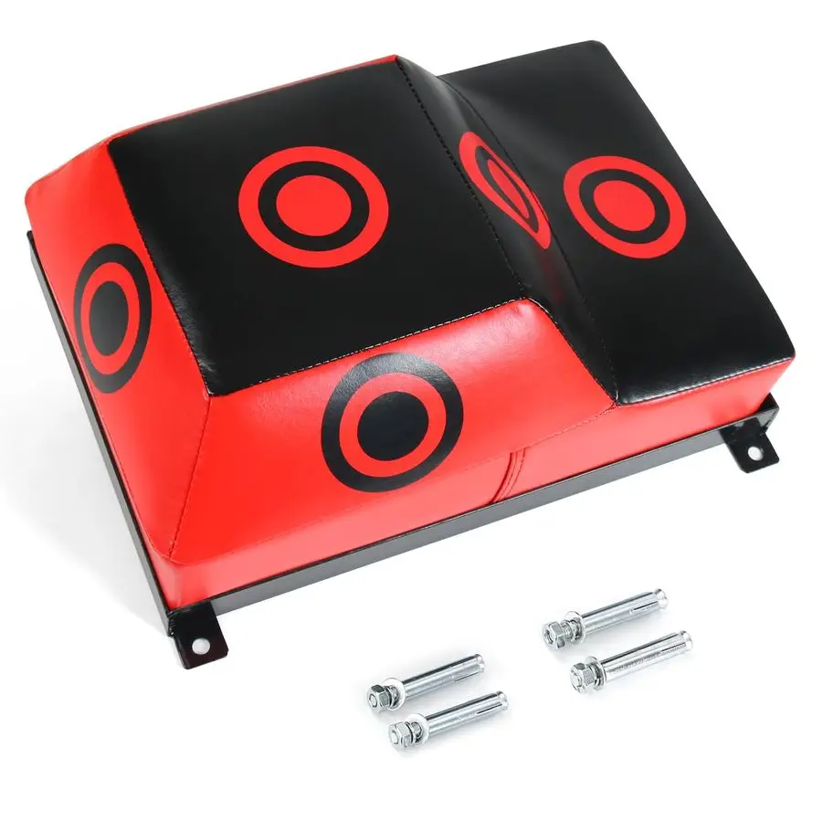 حقيبة ملاكمة Mount Uppercut Bar EVA Sandbag MMA للتدريب اللكم الهدف تهدف نقطة أسود وأحمر