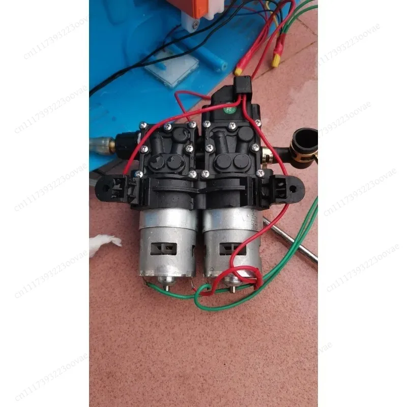 Мембранный водяной насос LK_12V, 7-9 л/мин, 150 PSI, самовсасывающий насос для подачи пресной воды с регулируемым датчиком давления для автодомов и морских судов.