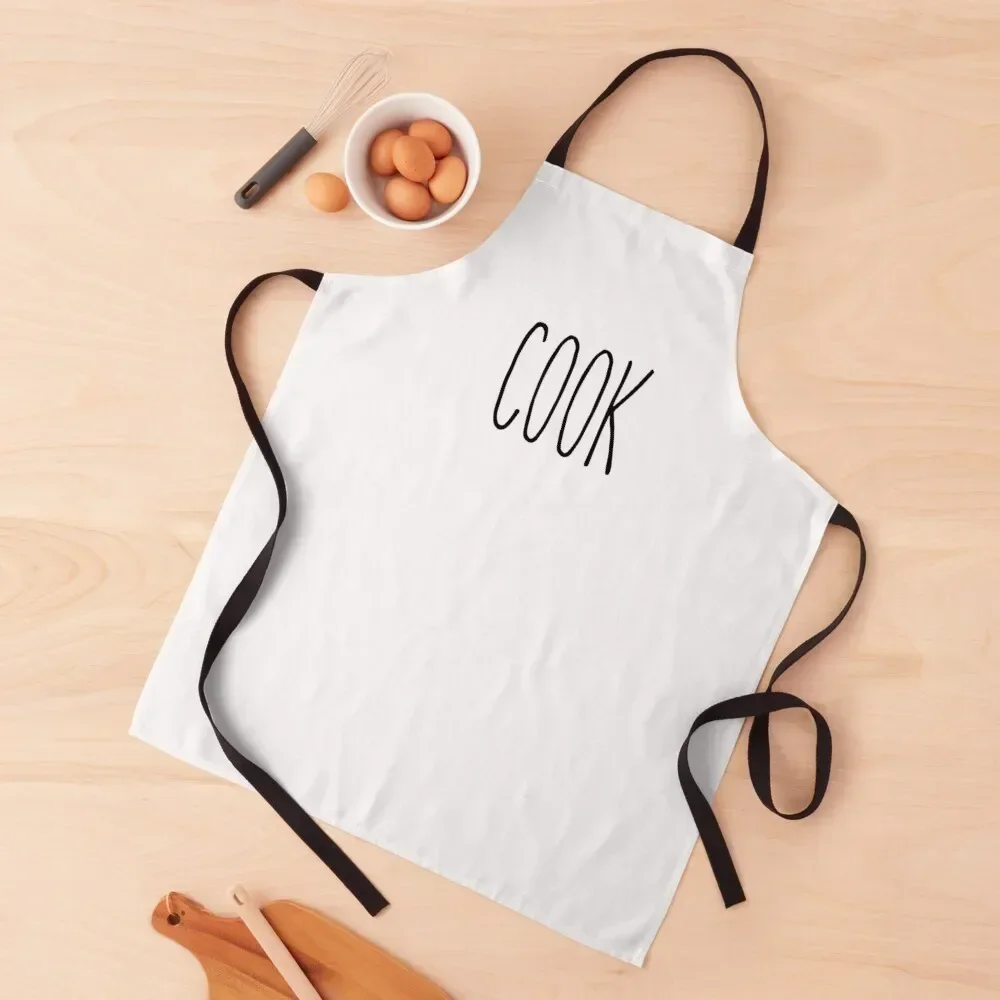 Rae Dunn Inspired Cook Apron nail tech supplies Chef Uniform Woman for kitchen useful Customizable Woman Apron