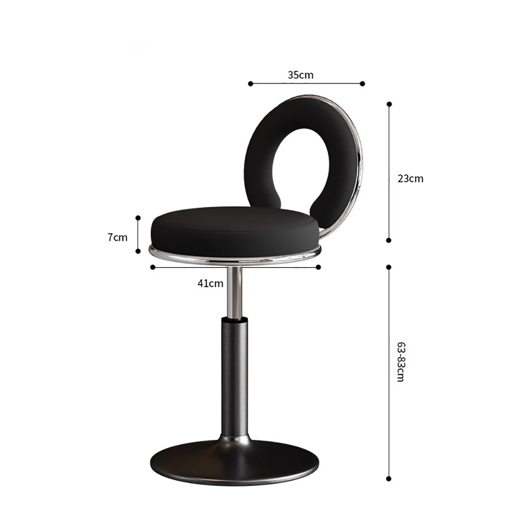 Modern Decoration Chairs Bar Ergonomic Design Esthetics Comfortable Luxury Chairs Nordic Cadeiras De Bar Salon Furniture