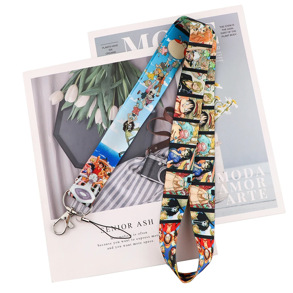Ransitute R2643 smycz Anime etui na dowód brelok do kluczyków samochodowych identyfikator karta siłownia telefon odznaka dziecięcy klucz uchwyt pierścieniowy biżuteria — zdjęcie produktu 3