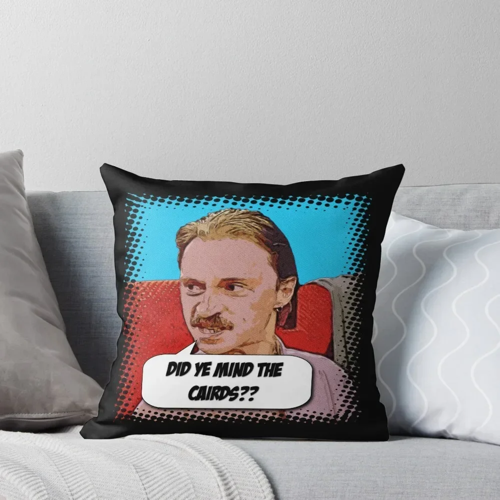 

Begbie - Mind The Cairds Throw Pillow Pillowcases Custom Cushion Photo pillow