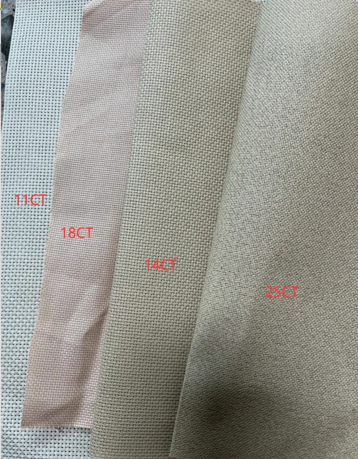 

Linen and metallic fabric for sewing, cross stitch, cross stitch, canvas, DIY, handmade, sewing, 9th Oneroom, new arrival