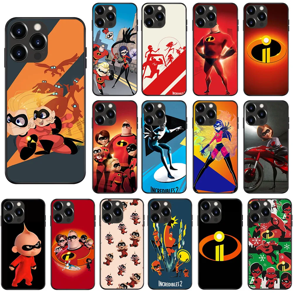 TV-26 The Incredibles Soft Case For OPPO Find X3Neo Reno A76 A57 A96 A77 A17 A92S 5Lite 4Z 7 7Z 8 A96 A95 A94 10xZoom