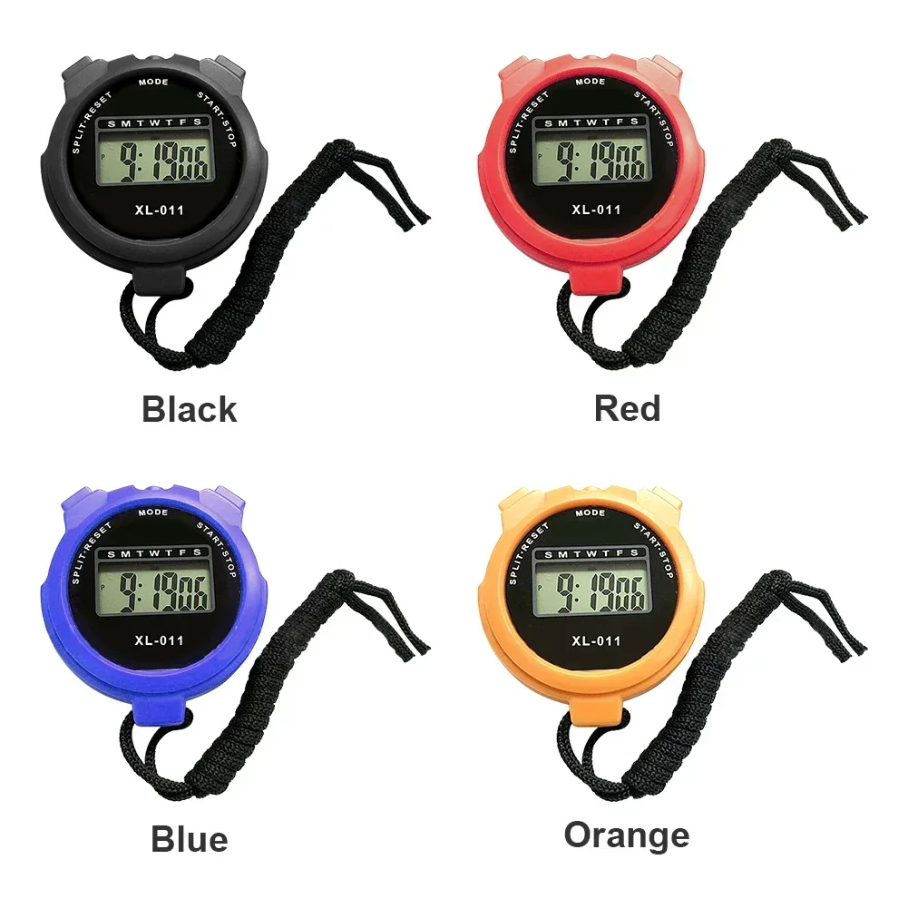 Split Alarm Training Calendar Digital Student Clock Outdoor Display Referee Lap Sports Stopwatch Fitness Timer Running