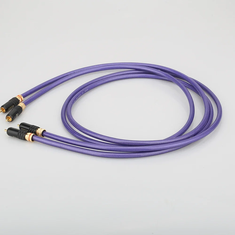 Van Den Hul V D H G5 interconnects With Gold Plated RCA Connector