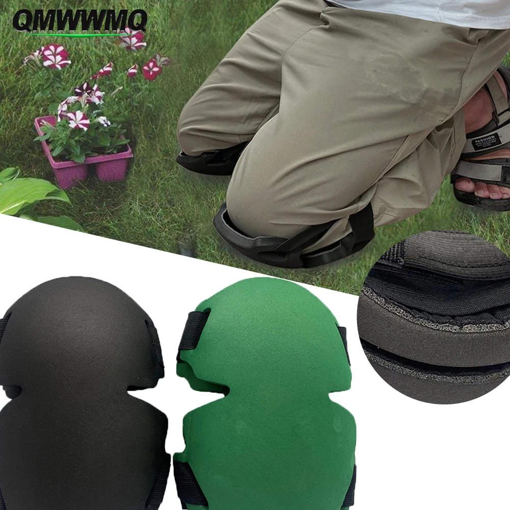 1Pair Home & Gardening Knee Pads, with Lightweight Waterproof EVA Foam Cushion, Soft Inner Liner,Easy Fit with Adjustable Straps