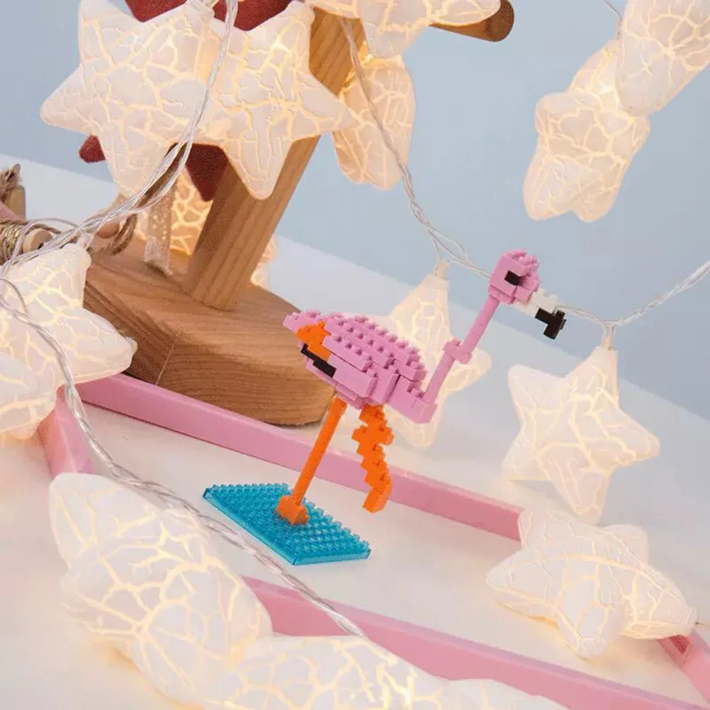 1.5 متر فرقعة ستار LED أضواء الجنية الدافئة الأبيض سلسلة طويلة أضواء لحديقة فناء غرفة نوم الطرف الديكور