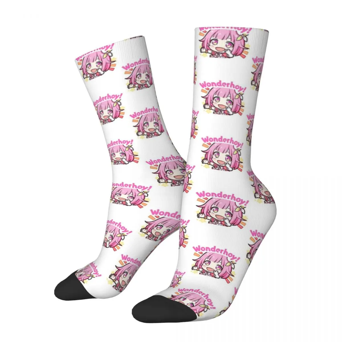 

Project Sekai Emu Otori Emu Otori Wonderhoy Print Men Women Socks Windproof Novelty Spring Summer Autumn Winter Stockings Gift