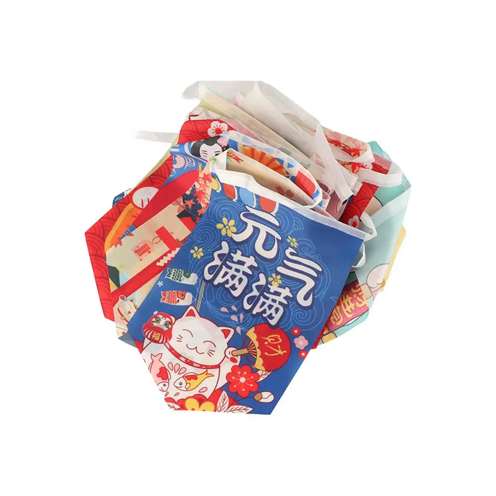 Decors Hot Pot Sushi Japanese Hanging Flag Japan Cultural Bistro Decorative Banner Sashimi Ramen Cuisine Small Colored Flag Bar