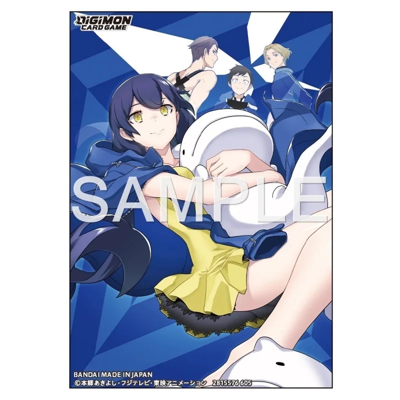 Bandai digimon dtcg mangas de cartão oficial 02 para jogo de cartas colecionáveis cartas de coleção de batalha shiramine nokia mishima erika merch