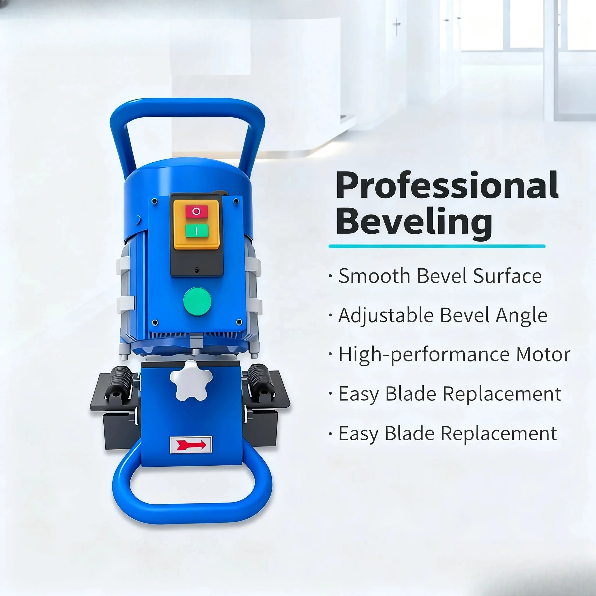 Electric Handheld Steel Plate Flat Beveling Machine Angle Adjustable Stainless Steel Beveling Machine