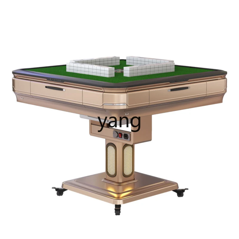 

Yjq Card-Free Mahjong Machine Household Three-Layer Automatic Chess and Card Room High-End Mahjong Table