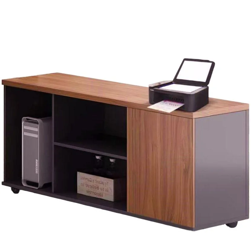 File Cabinet Office Wooden Locked Small Cabin et Mobile Storage Cabine t Drawer Cabi net With Wheel Table Under Locker Low