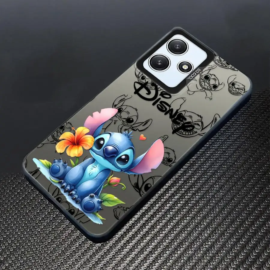 Capa de telefone para xiaomi redmi note 10s 10 11 pro 11s 12 13 14 pro plus casca macia disney casal ponto anjo