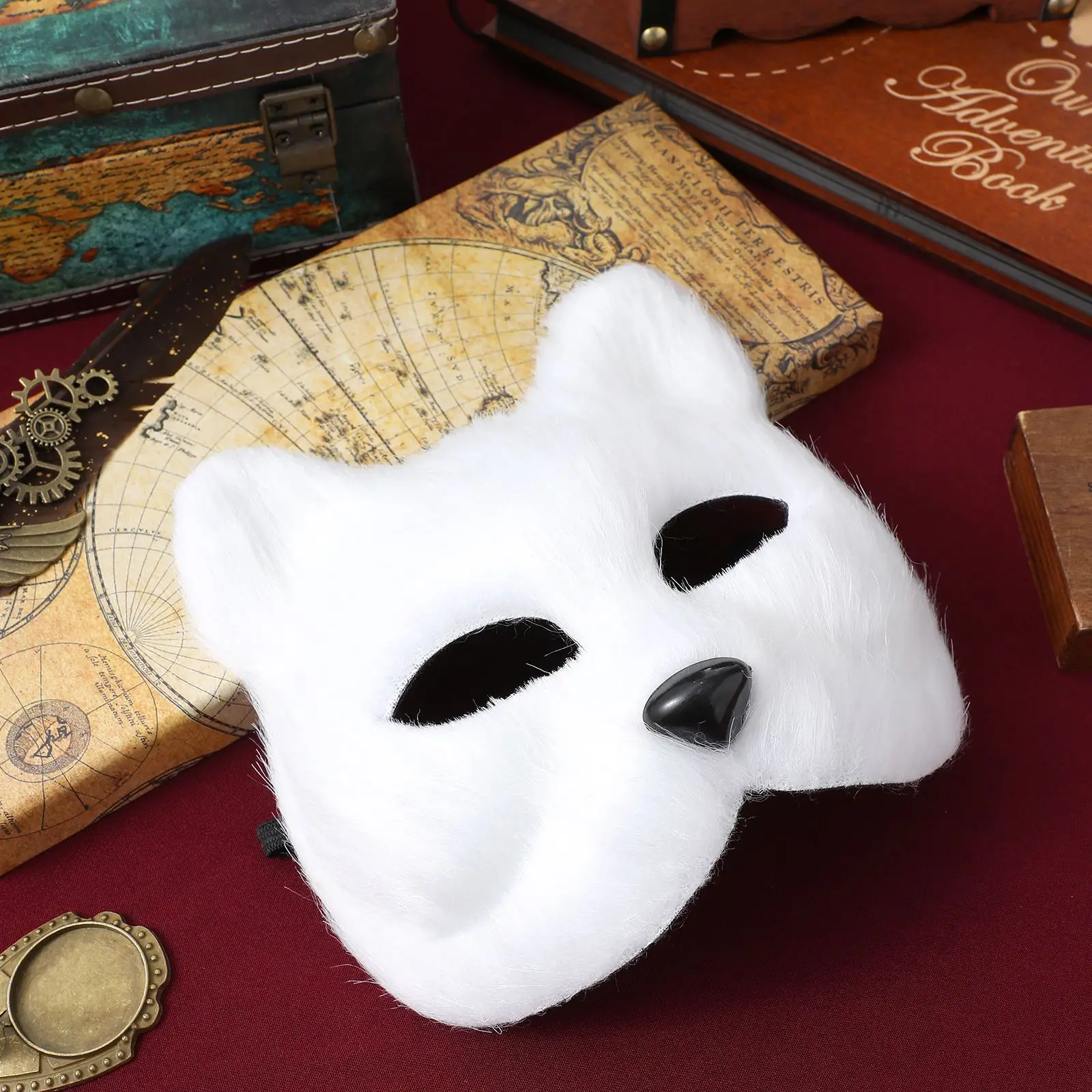 

Маски для хвоста из искусственного меха Fox Masquerade Bulk Felt 1700X1700X300CM Товары для выпускного вечера Белые заготовки для рукоделия Мужчины и женщины