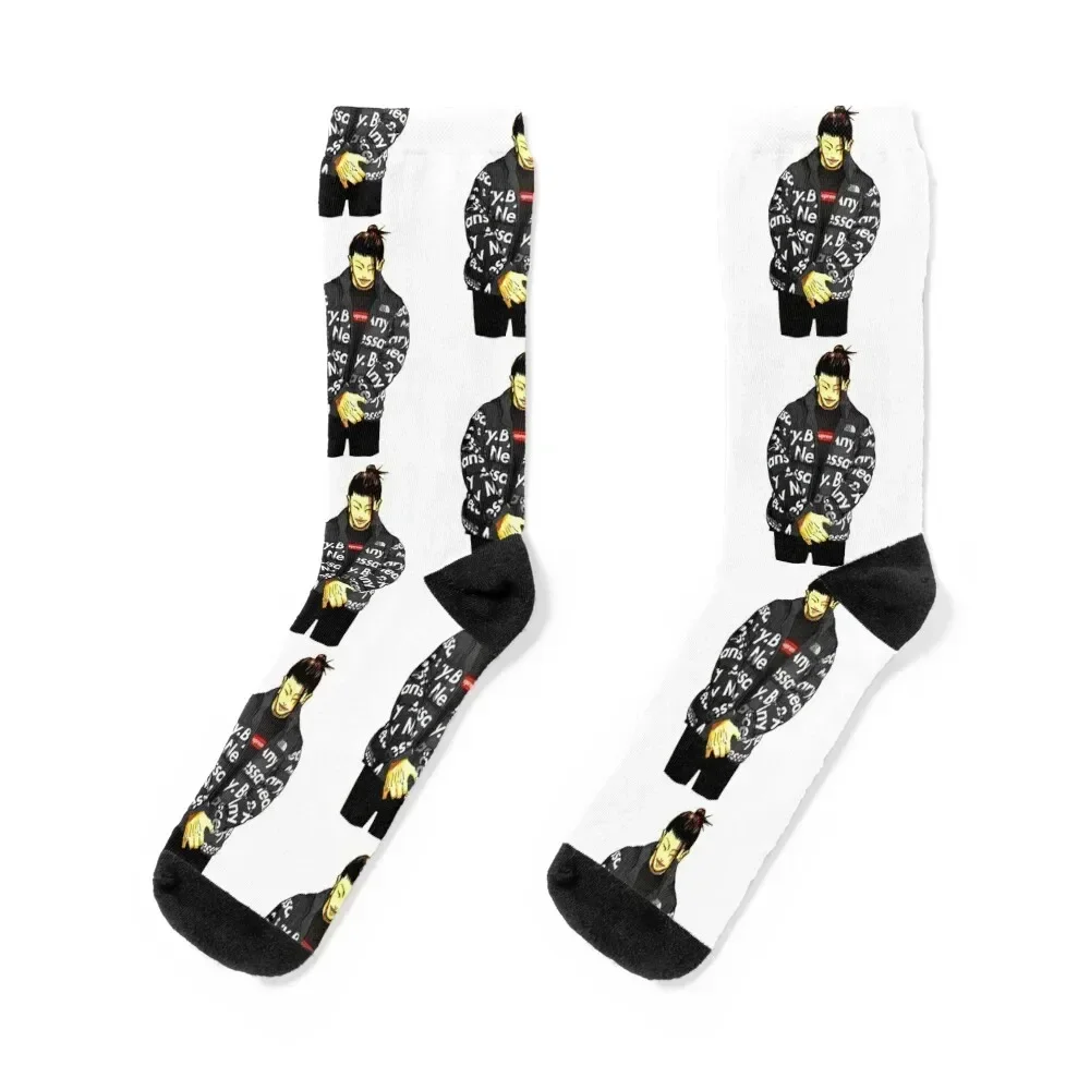 

drip geto Socks funny gifts Thermal man winter short cool Man Socks Women's