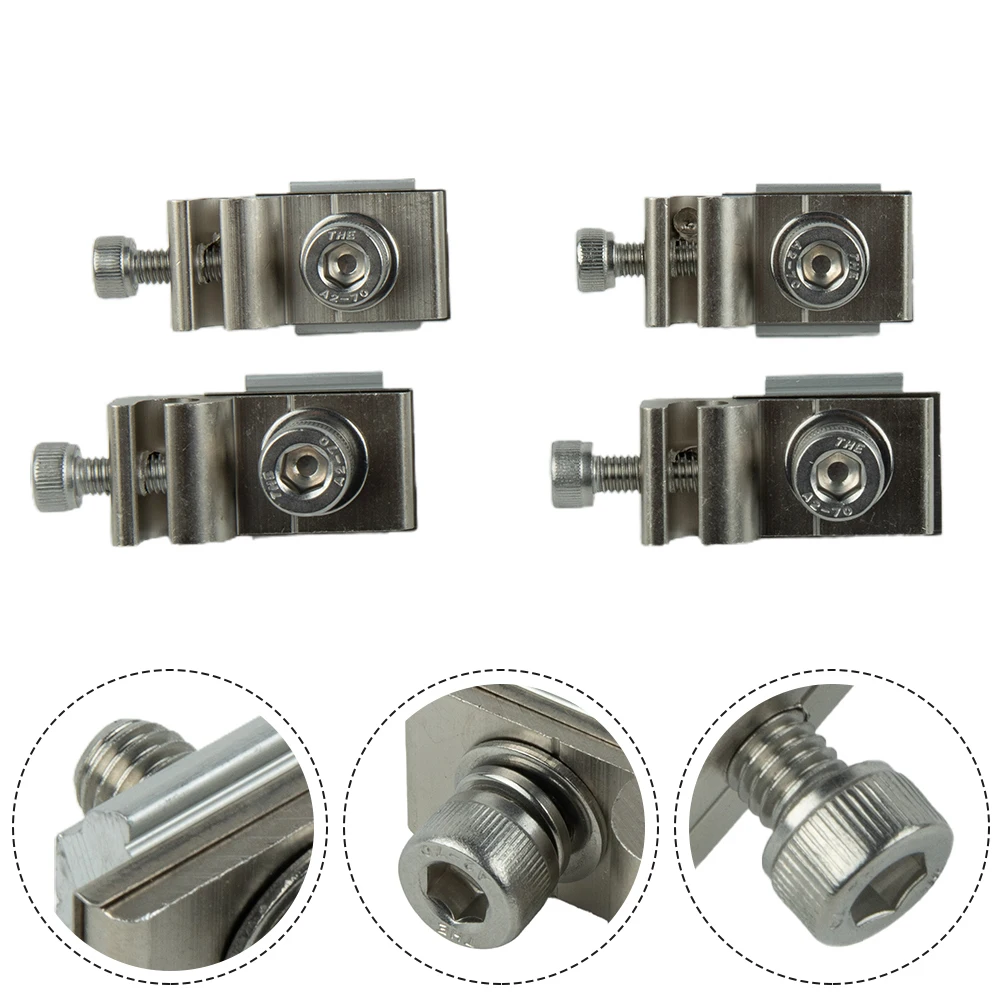 Grounding Clip for Photovoltaic Protection Applications Used with Aluminum Rails and Steel in Solar Installations