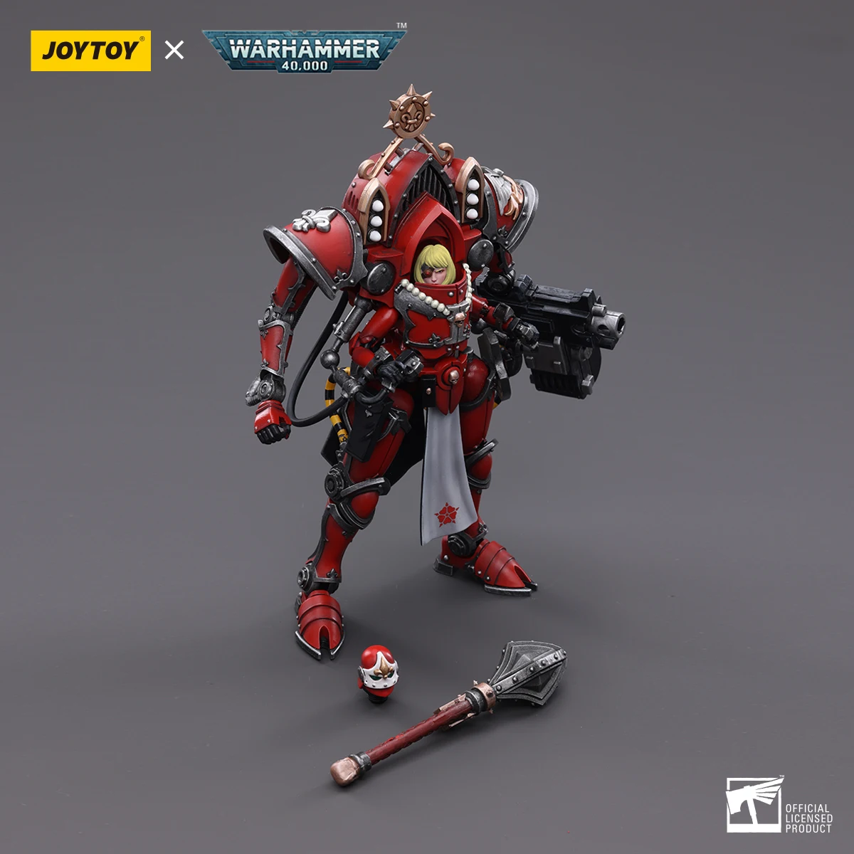 

[SF] JOYTOY 1/18 Action Figure Warhammer 40K Adepta Sororitas Paragon Warsuit Sister Merewal Prime Model Toy Gift